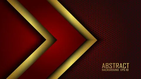 Corner arrows overlap vector background on space for text and message artwo.. Stock Illustration