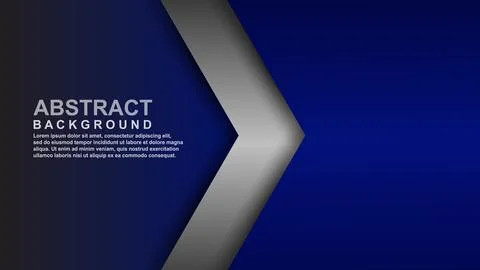 Corner arrows overlap vector background on space for text and message artwo.. Stock Illustration