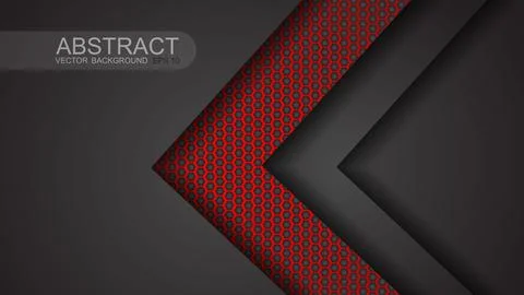 Corner arrows overlap vector background on space for text and message artwo.. Stock Illustration