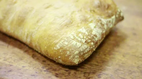 Corner bread CU Stock Footage 9483899