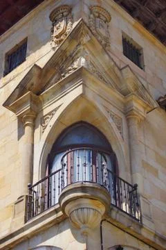 Corner of building Stock Photos