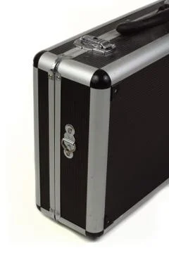 Corner of flight case Foto stock