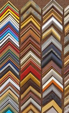 Corner frames samples Stock Photos