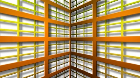 Corner grille motion Video stock 95261373