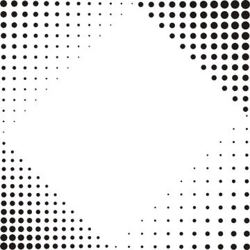 Corner halftone textures 스톡 일러스트