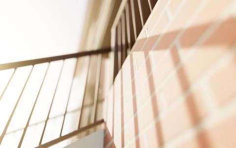 Corner house background Ilustración de archivo