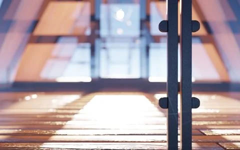 Corner house background Ilustración de archivo