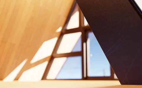 Corner house background Stock Illustration