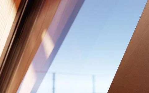 Corner house background Stock Illustration