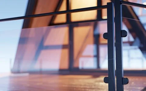 Corner house background Ilustración de archivo