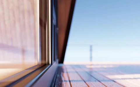 Corner house background Ilustración de archivo