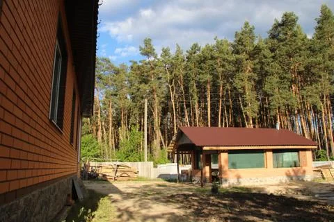  Corner of the house, Stock-Fotos