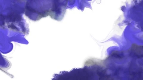 Corner Ink Bleeds Stock Footage 334734367