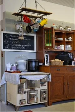 Corner kitchen. Stock Photos