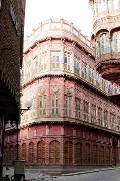 Corner mansion Stock Photos