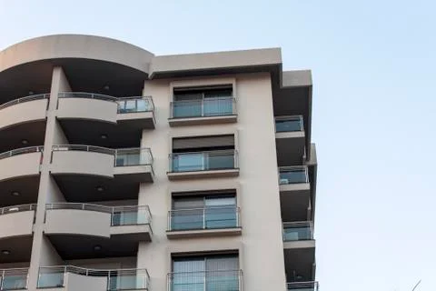 A Corner from A New Building Stock Photos