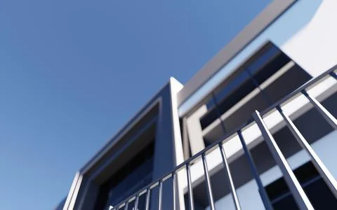 Corner office background Ilustración de archivo