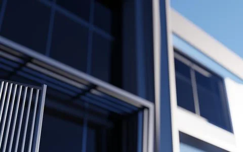 Corner office background Ilustración de archivo