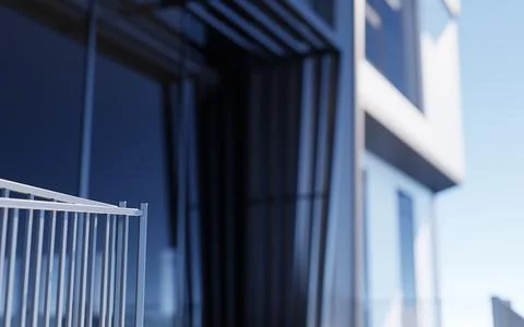 Corner office background Ilustración de archivo