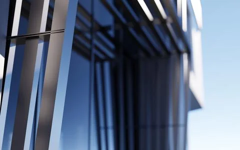 Corner office background Stock Illustration