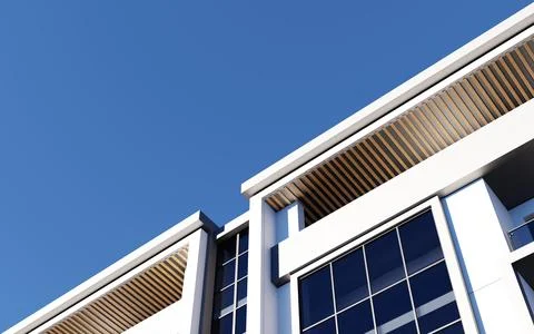 Corner office background Ilustración de archivo