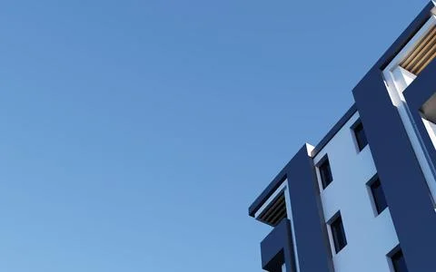 Corner office background Stock Illustration