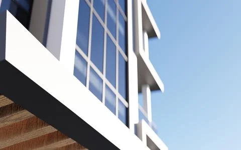 Corner office background Ilustración de archivo