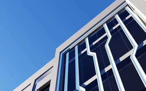 Corner office background Ilustración de archivo