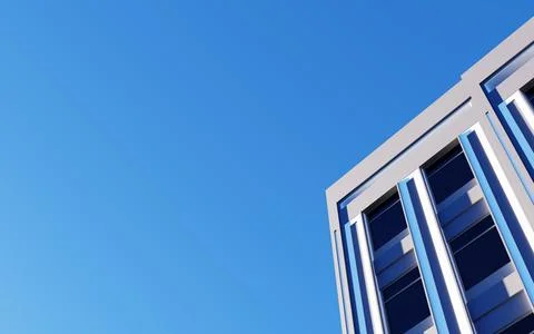 Corner office background Ilustración de archivo