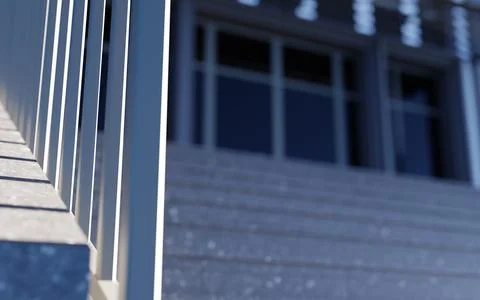 Corner office background Stock Illustration