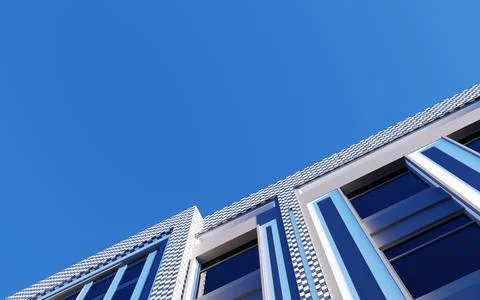 Corner office background Ilustración de archivo