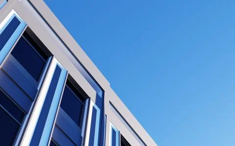 Corner office background Ilustración de archivo