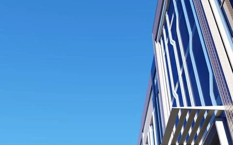 Corner office background Stock Illustration