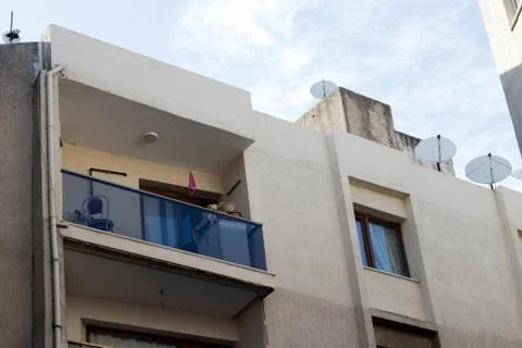 A corner from an old apartment Stock Photos