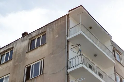 A corner from an old apartment Stock Photos