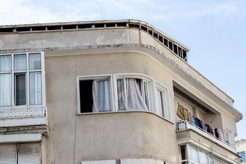 A corner from an old apartment Stock Photos