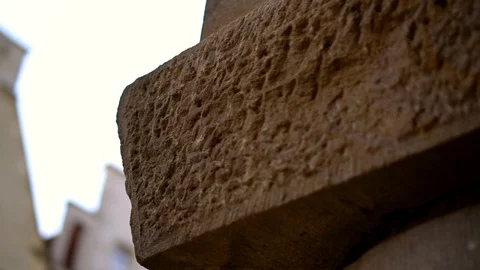 Corner of the old building Stock Footage 91986333