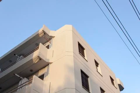 A Corner from An Old Building Stock Photos