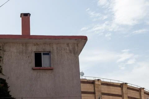 A corner from an old building Stock-Fotos