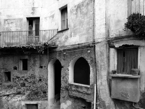 Corner of the old city Stock-Fotos