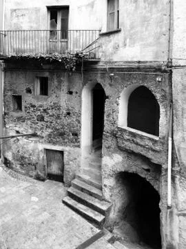 Corner of the old city Stock Photos