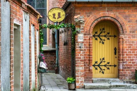 Corner of old Riga. Stock Photos