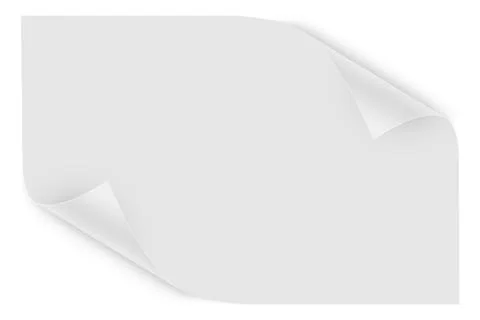 Corner page curls Stock Illustration