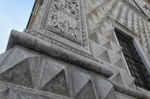 Corner of the Palace of diamonds Foto stock