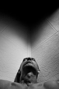 In the corner. Stock Photos