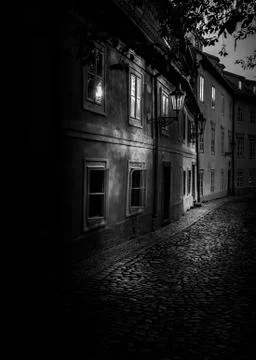 A corner of Prague Stock Photos