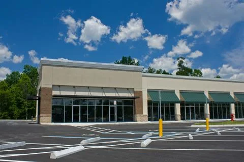 Corner retail store Stock Photos