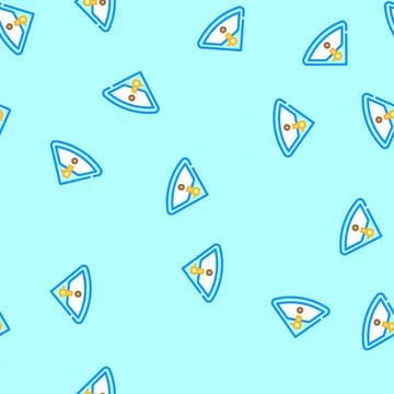 Corner sink vector seamless pattern 스톡 일러스트