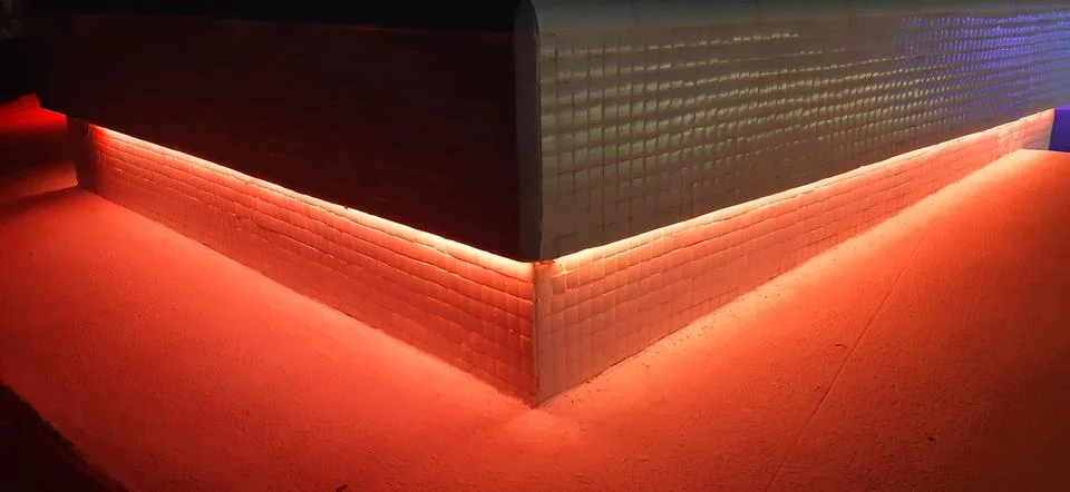 Corner of a square 库存照片