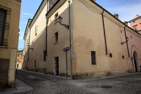 Corner of a street Stock Photos